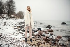 MITHIO wool scarf PAULINE