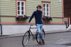 MITHIO  wool sweater KALA JYRI NAVY