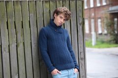 MITHIO  wool sweater KALA JYRI NAVY