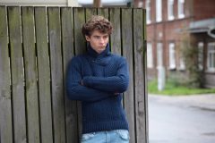 MITHIO  wool sweater KALA JYRI NAVY