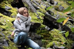 MITHIO  wool scarf PAULINE