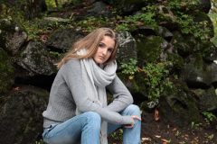 MITHIO  wool scarf PAULINE