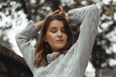 MITHIO merino sweater MARELLE-GREY