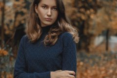 MITHIO merino sweater POLO-W-NAVY
