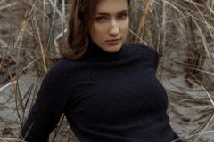 MITHIO sweater POLO-W-NAVY