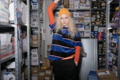 MITHIO merino sweater Ellie-V-ORANGE