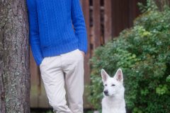 MITHIO WOOL sweater ARRI BLUE