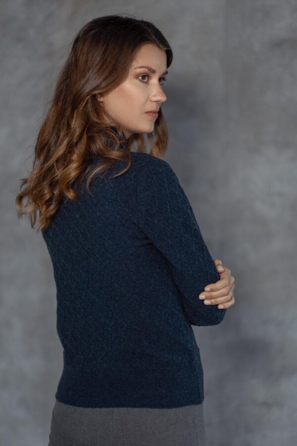 Sweater POLO W navy back