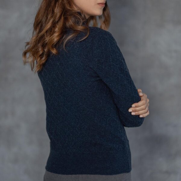 Sweater POLO W navy back