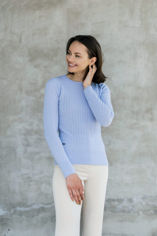 MITHIO Ellie O Light Blue Merino
